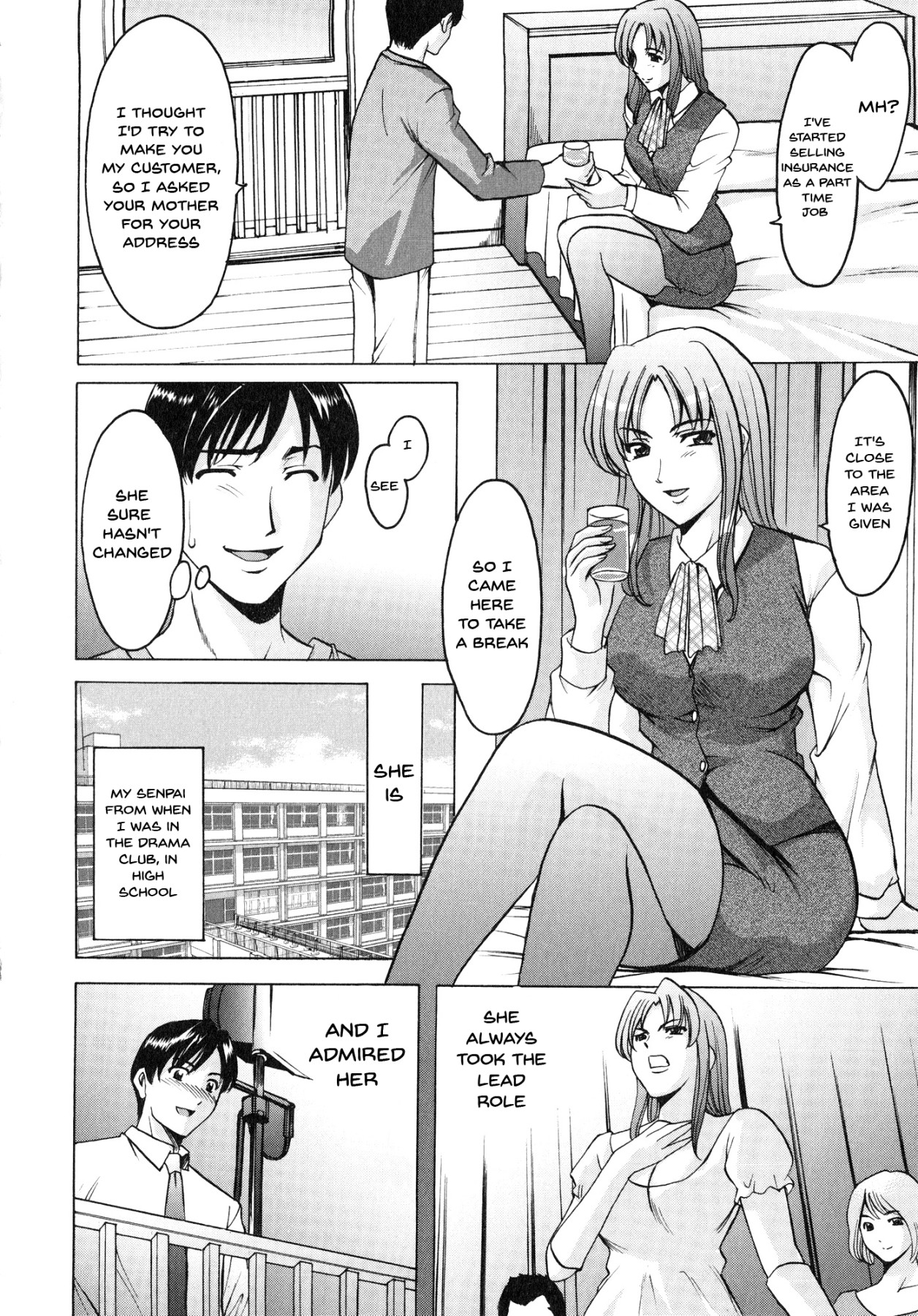Hentai Manga Comic-A Seductive Older Woman's Apartment-Read-70